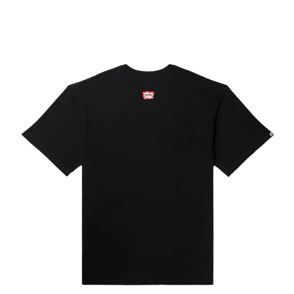 PEARL BEADS TEE BLACK