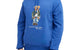 SWEAT À CAPUCHE HERITAGE OURS BEACH ROYAL