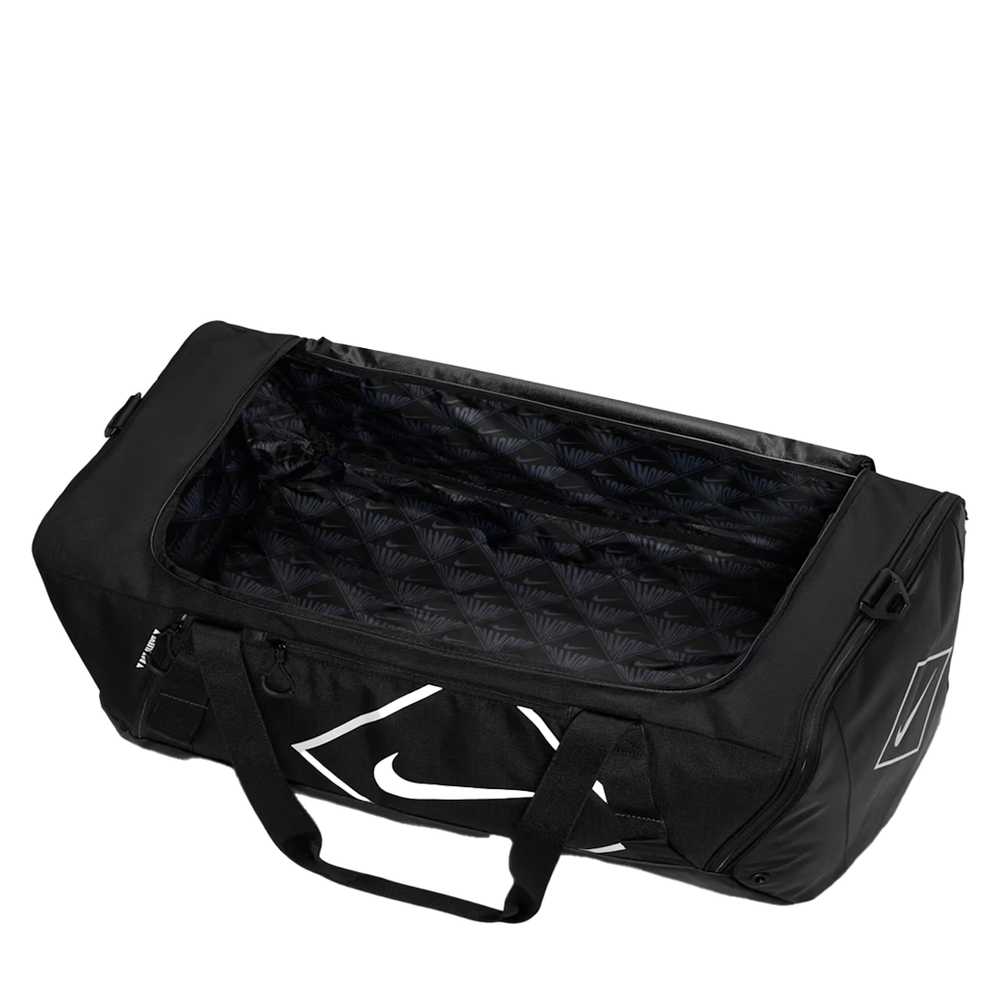 DIAMOND DUFFEL BAG BLACK/WHITE