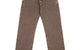 STRAIGHT DENIM PANTS BROWN