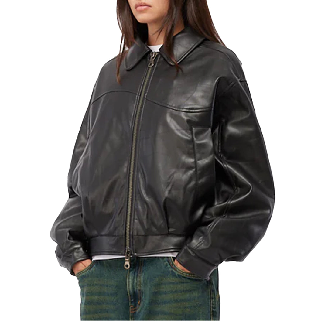DEBOSSED WAVY JACKET BLACK – NRML