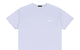 CURSIVE SMALL LOGO T-SHIRT GRAY LAVENDER