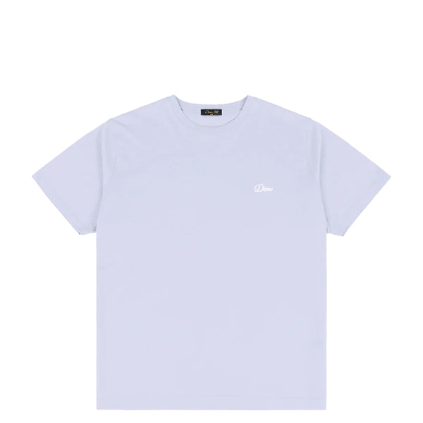 CURSIVE SMALL LOGO T-SHIRT GRAY LAVENDER