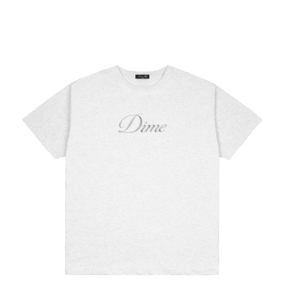 CURSIVE T-SHIRT ASH