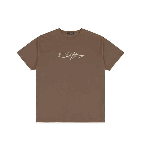 SCRIBBLE T-SHIRT CHOCOLATE