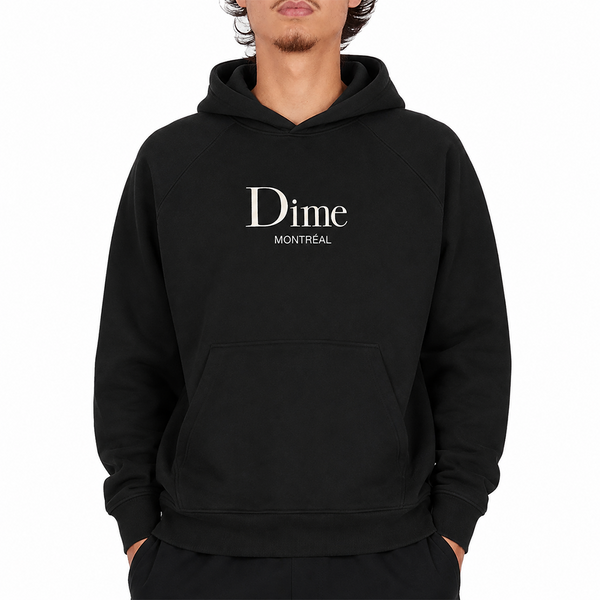 CLASSIC DIME MTL HOODIE BLACK