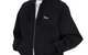 CLASSIC SMALL LOGO ZIP HOODIE BLACK