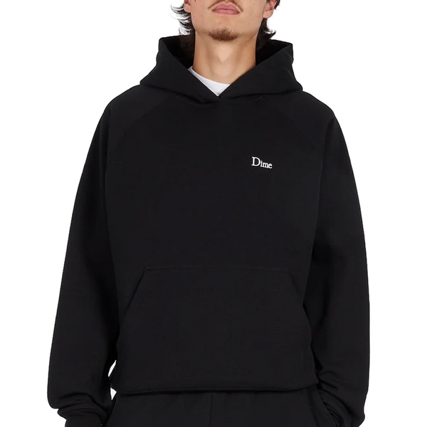 CLASSIC SMALL LOGO HOODIE BLACK