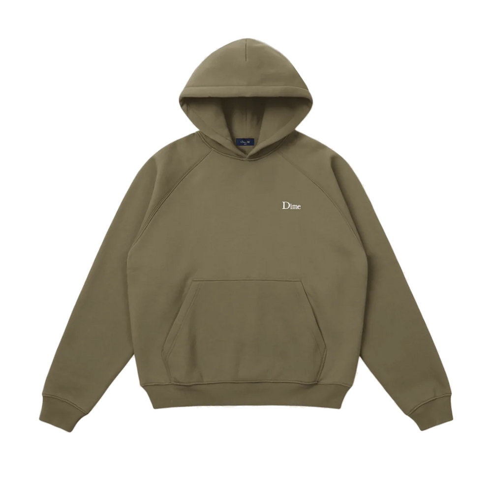 CLASSIC SMALL LOGO HOODIE IVY GREEN