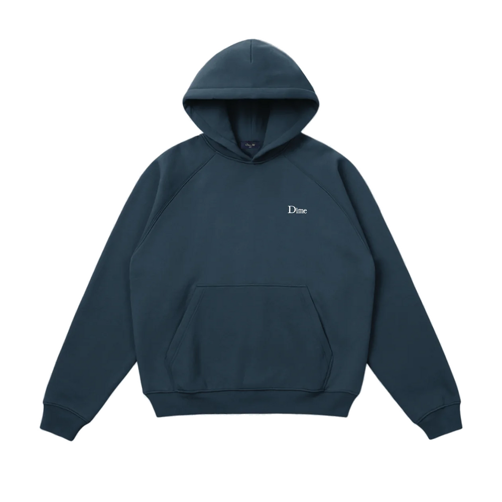 CLASSIC SMALL LOGO HOODIE NAVY