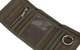 WAXED VELCRO WALLET OLIVE
