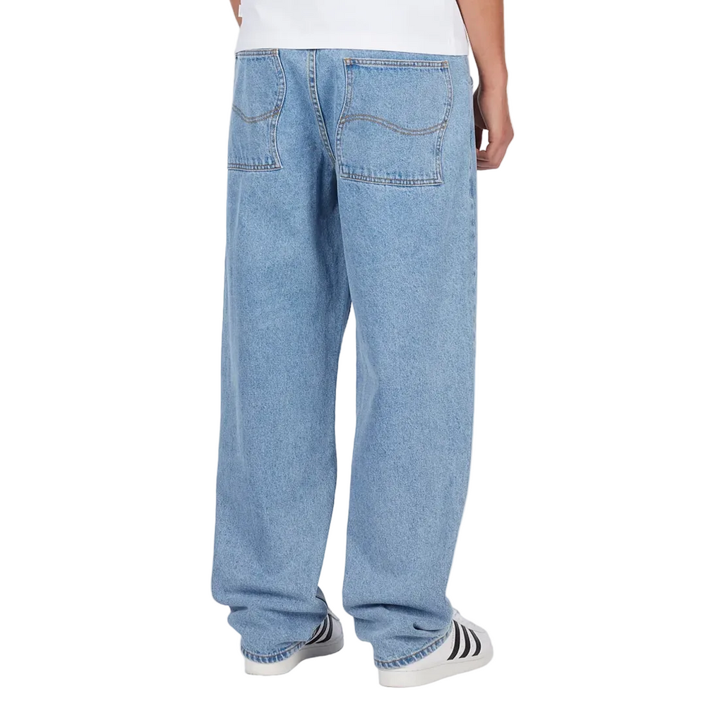 RELAXED DENIM PANTS BLUE WASHED