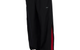 ATHLETIC SNAP PANTS BLACK / RED