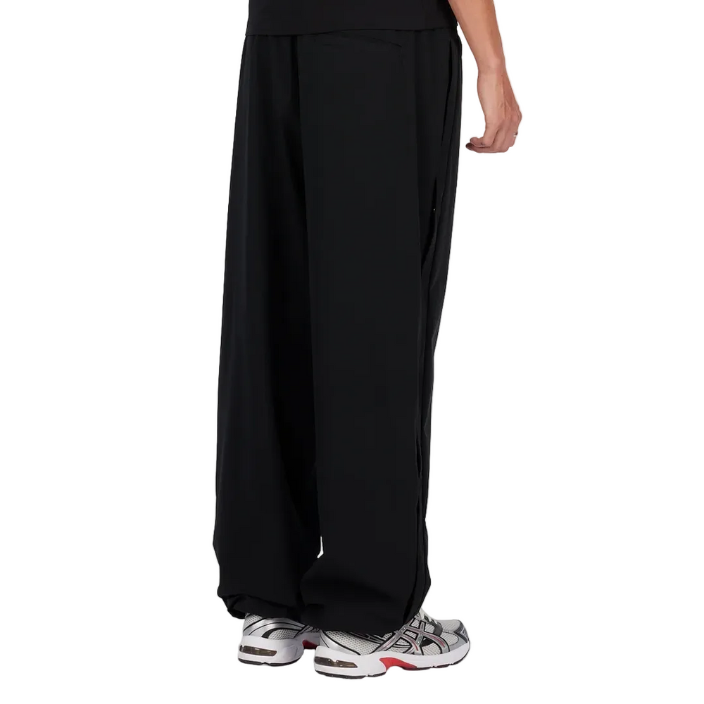 ATHLETIC SNAP PANTS BLACK / RED