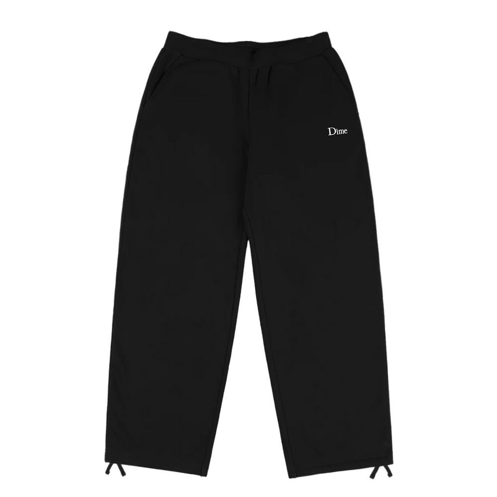 CLASSIC SMALL LOGO SWEATPANTS BLACK