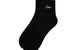 TWO PACK ANKLE SOCKS BLACK