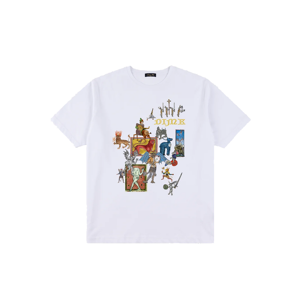 WHAT THE MEDIEVAL T-SHIRT WHITE