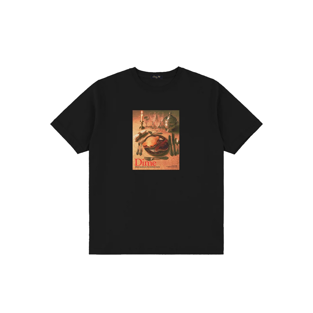 LUNCH T-SHIRT BLACK