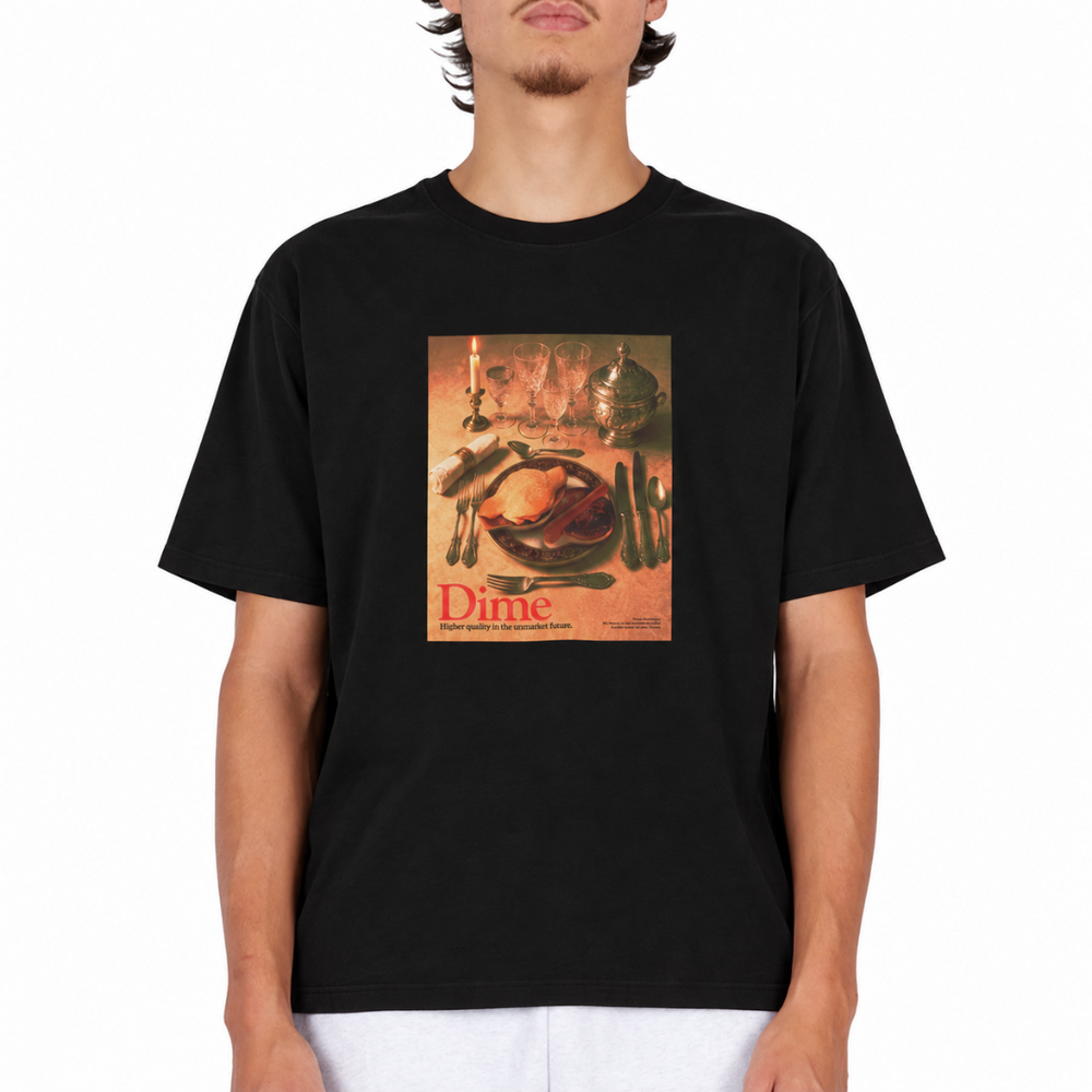 LUNCH T-SHIRT BLACK
