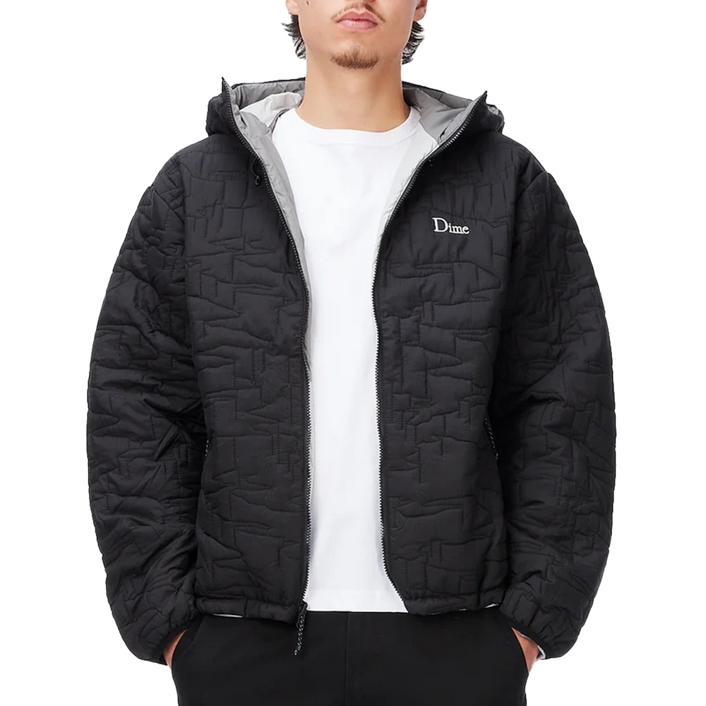 REVERSIBLE INSULATED JACKET BLACK