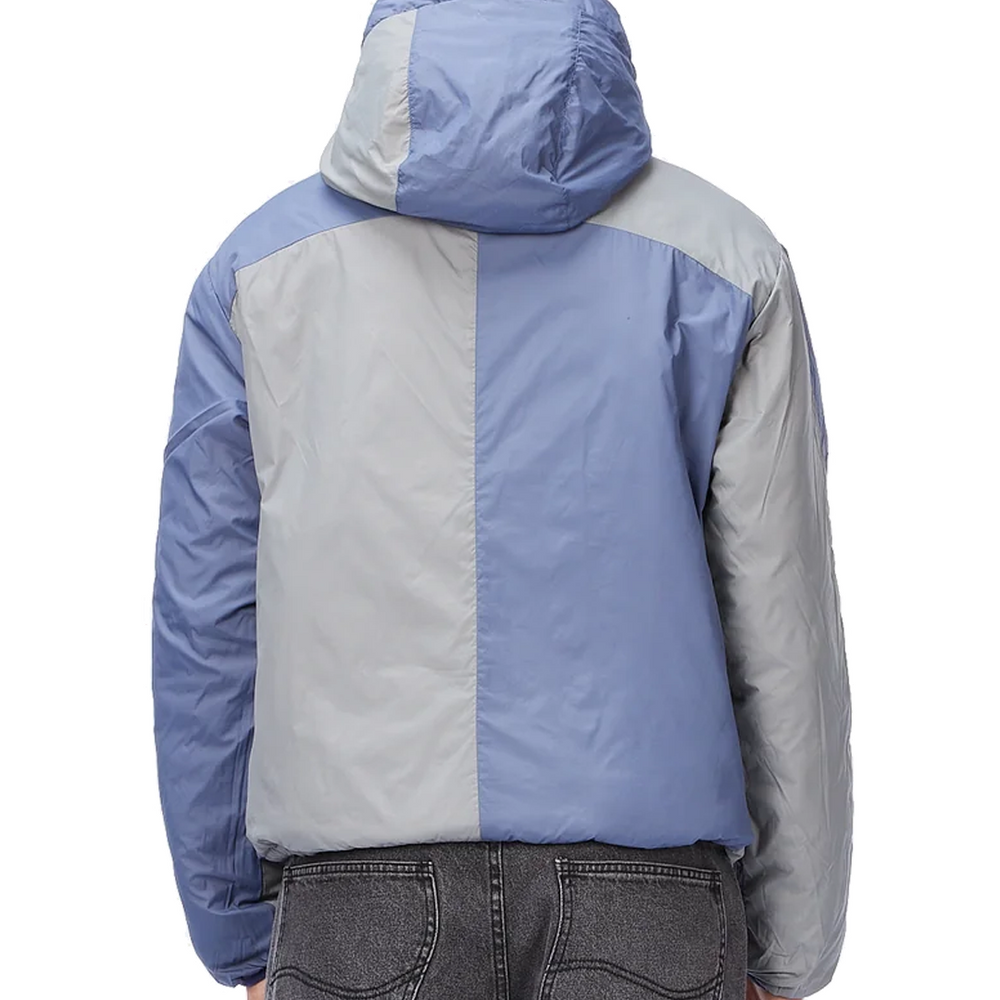REVERSIBLE INSULATED JACKET BLUE IRIS
