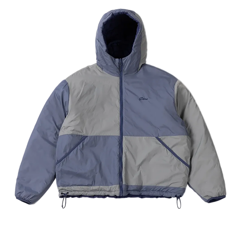 REVERSIBLE INSULATED JACKET BLUE IRIS