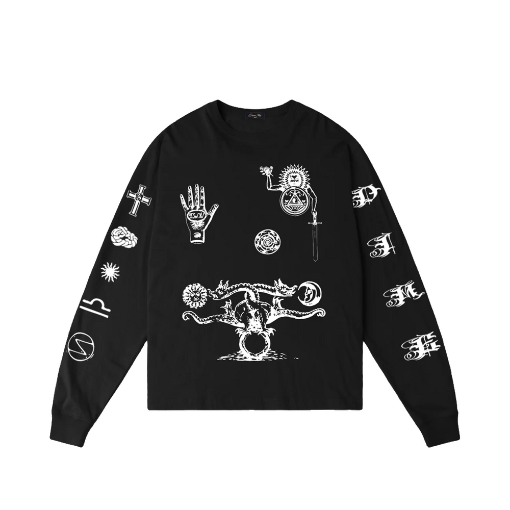 SIGIL LS T-SHIRT BLACK
