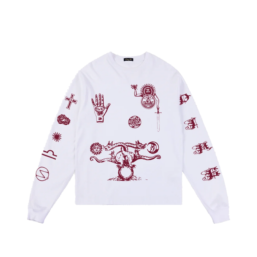SIGIL LS T-SHIRT WHITE