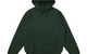 CURSIVE LOGO HOODIE MOUNTAIN GREEN