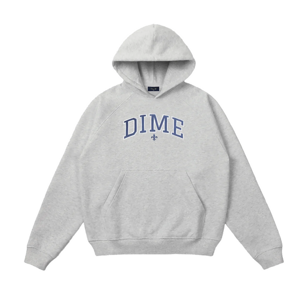 VARSITY HOODIE HEATHER GREY