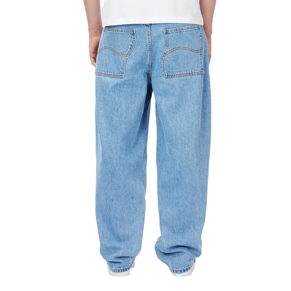 BAGGY DENIM PANTS PREMIUM BLUE WASHED