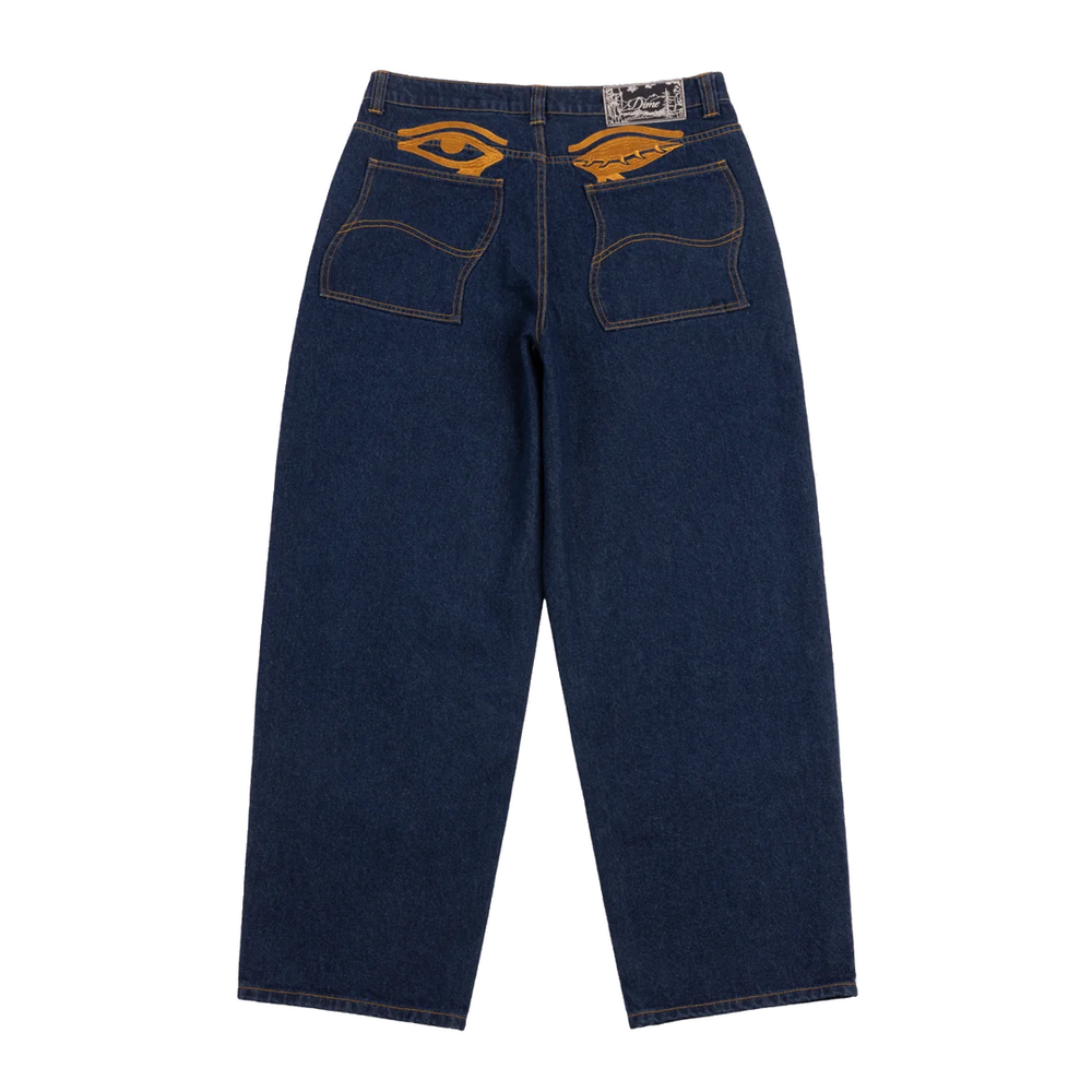 BAGGY WINK DENIM PANTS INDIGO