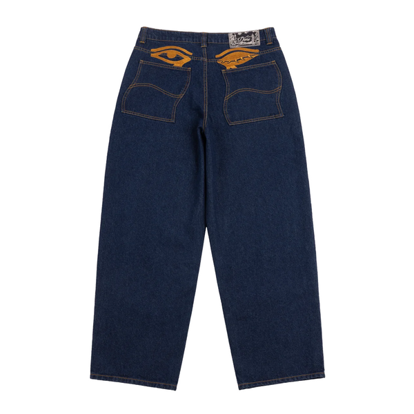 BAGGY WINK DENIM PANTS INDIGO