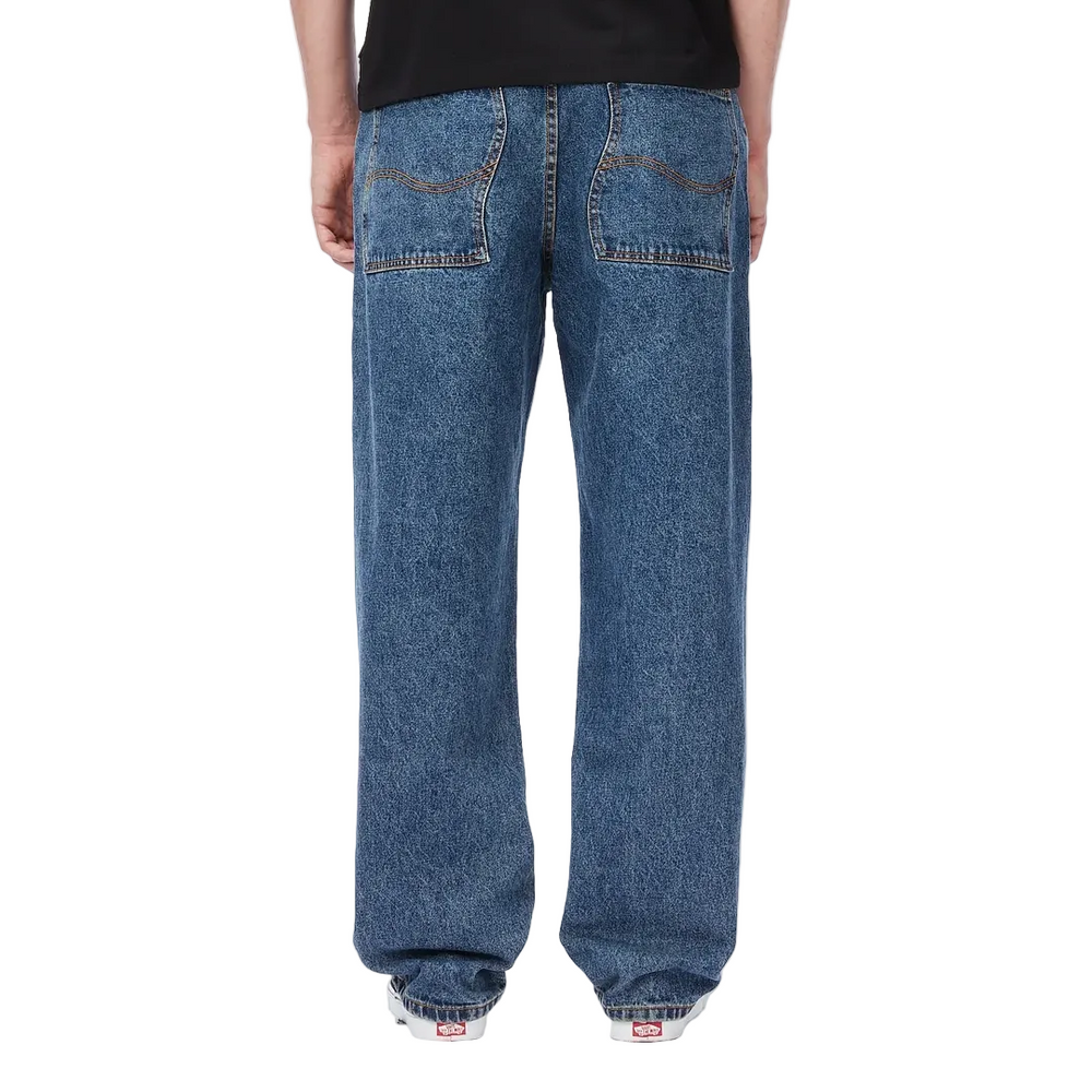 RELAXED DENIM PANTS STONE WASHED