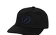 CURSIVE D WORKER CAP BLACK
