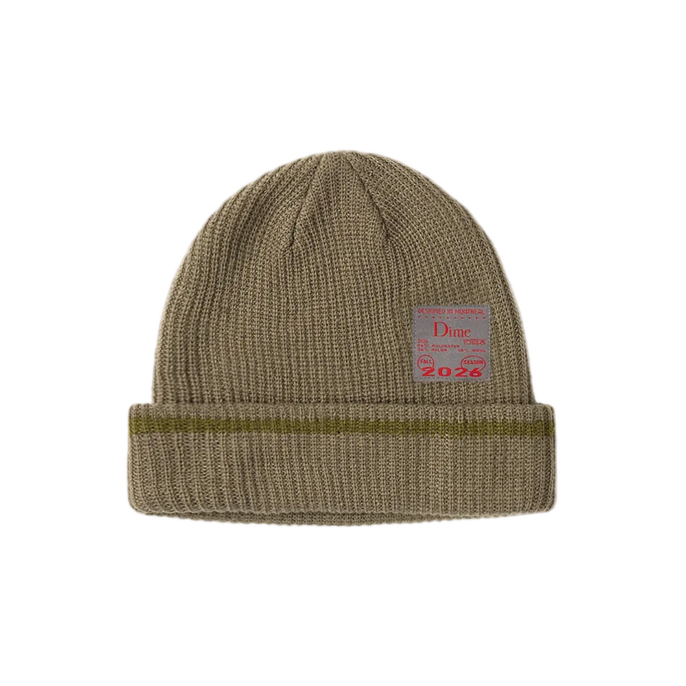 MILITARY BEANIE TAUPE