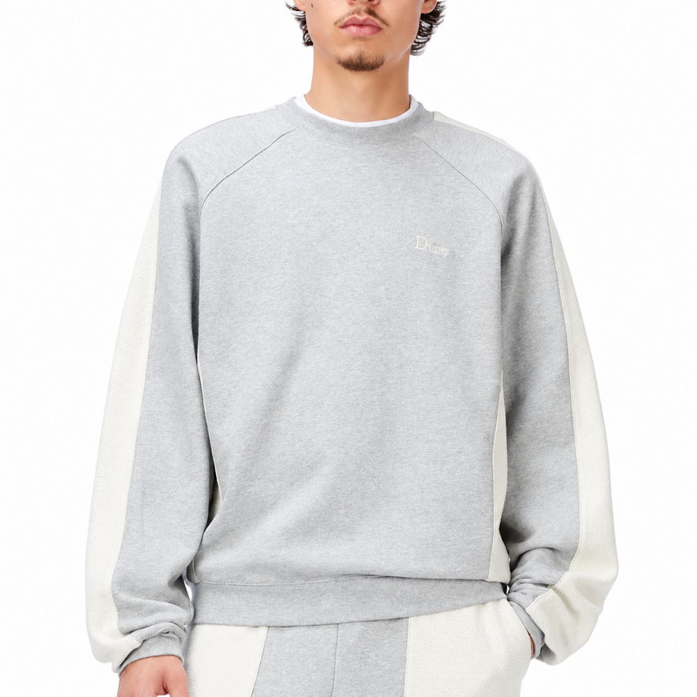 REVERSED FRENCH TERRY CREWNECK ASH