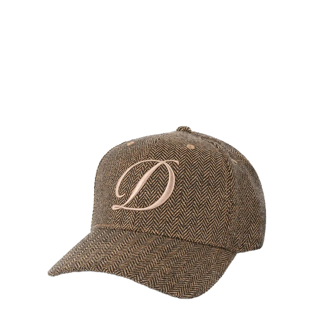 D FULL FIT CAP HERRINGBONE OAK