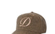 D FULL FIT CAP HERRINGBONE OAK