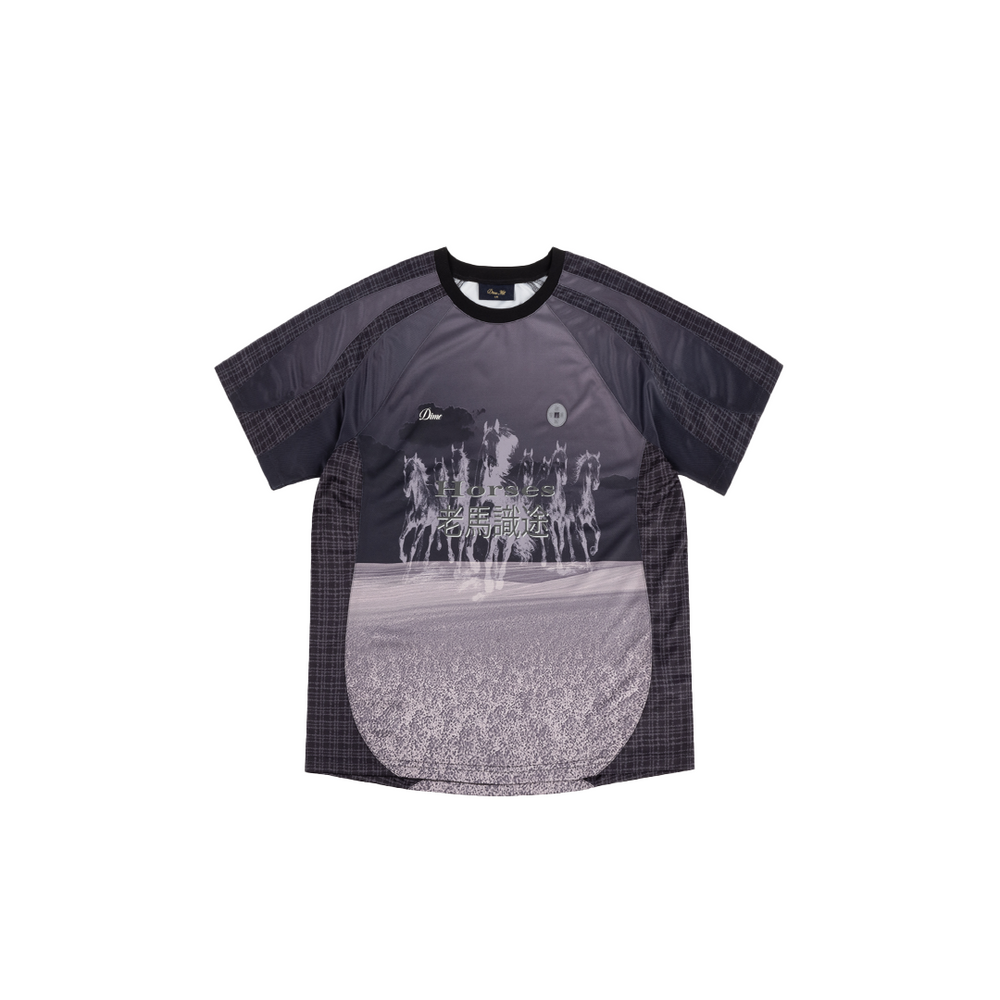 YEAR OF THE HORSE GRAPHIC JERSEY CHARCOAL BLACK