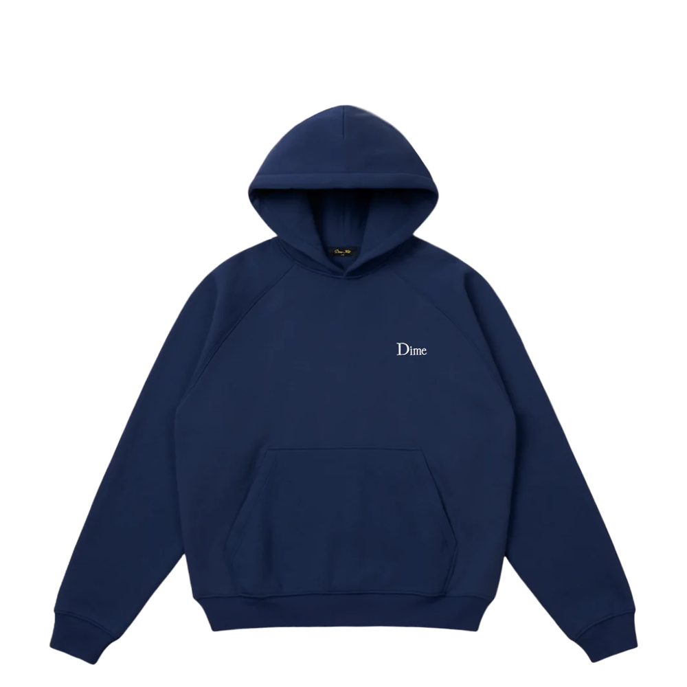CLASSIC SMALL LOGO HOODIE NAVY