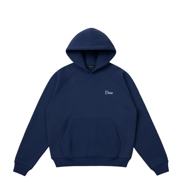 CLASSIC SMALL LOGO HOODIE NAVY