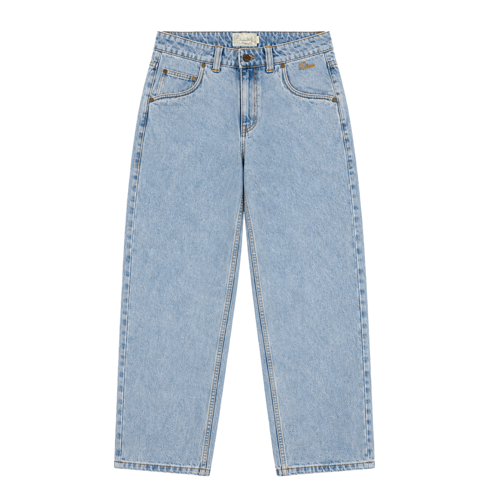 CLASSIC BAGGY DENIM PANTS BLUE WASHED