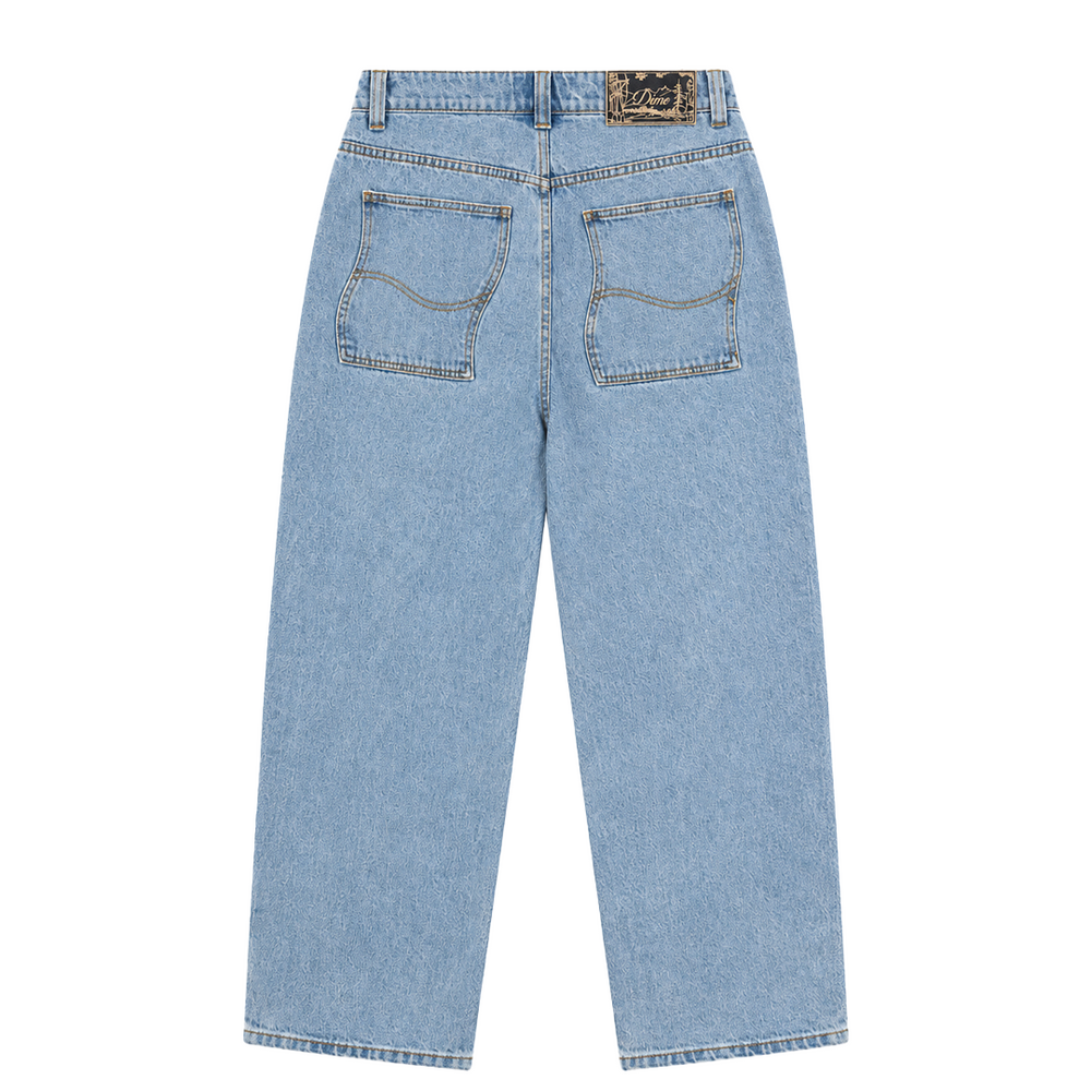 CLASSIC BAGGY DENIM PANTS BLUE WASHED