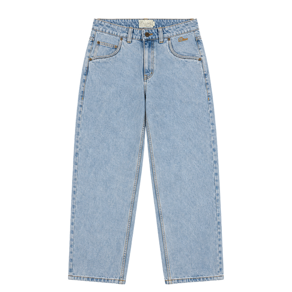 CLASSIC BAGGY DENIM PANTS BLUE WASHED