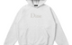 CLASSIC LOGO HOODIE ASH