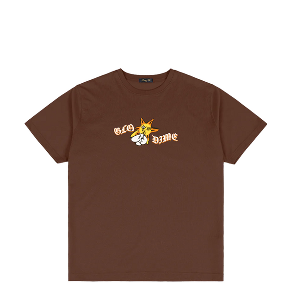 GLO DIME SUN T-SHIRT DARK BROWN