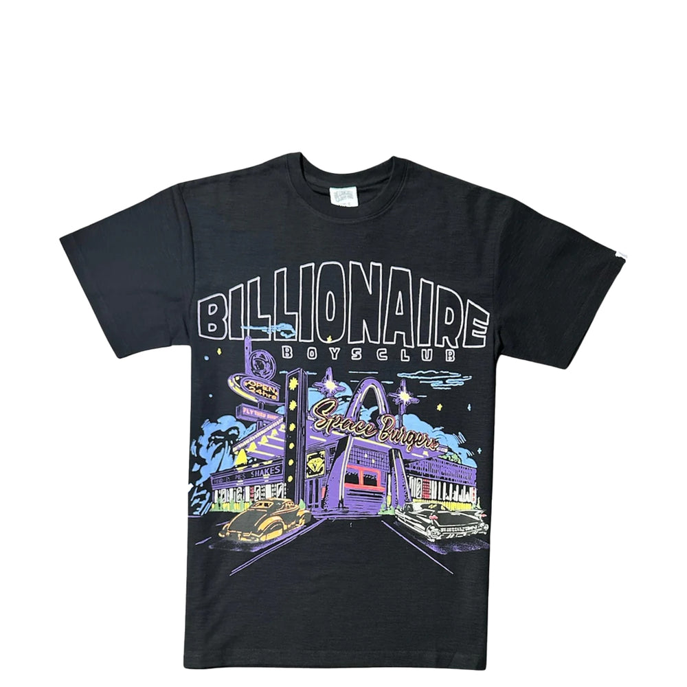 DINER SHORT SLEEVE KNIT BLACK