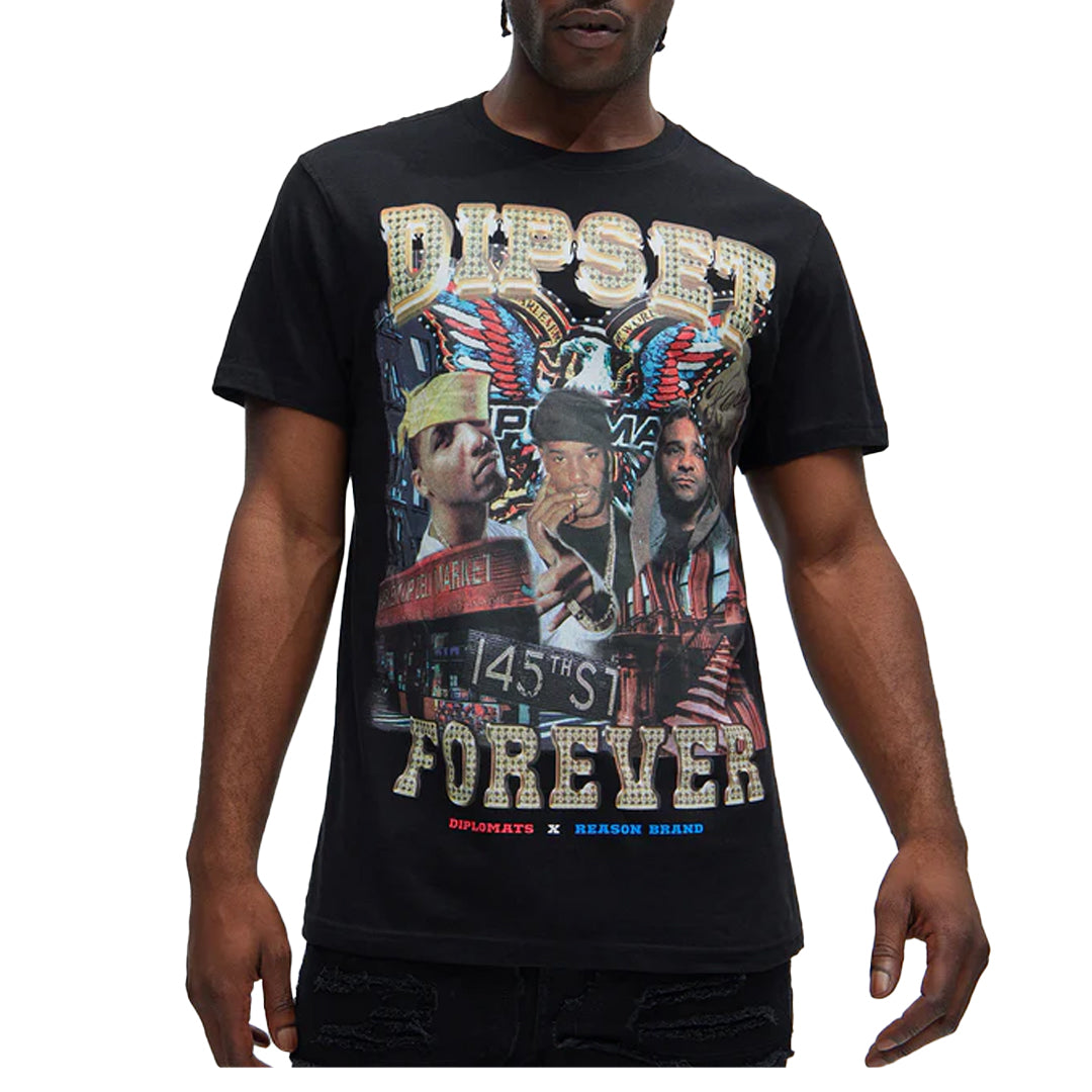 DIPSET FOREVER SHORT SLEEVE TEE BLACK – NRML