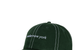 CONTRAST STITCH 6 PANEL HAT DARK GREEN